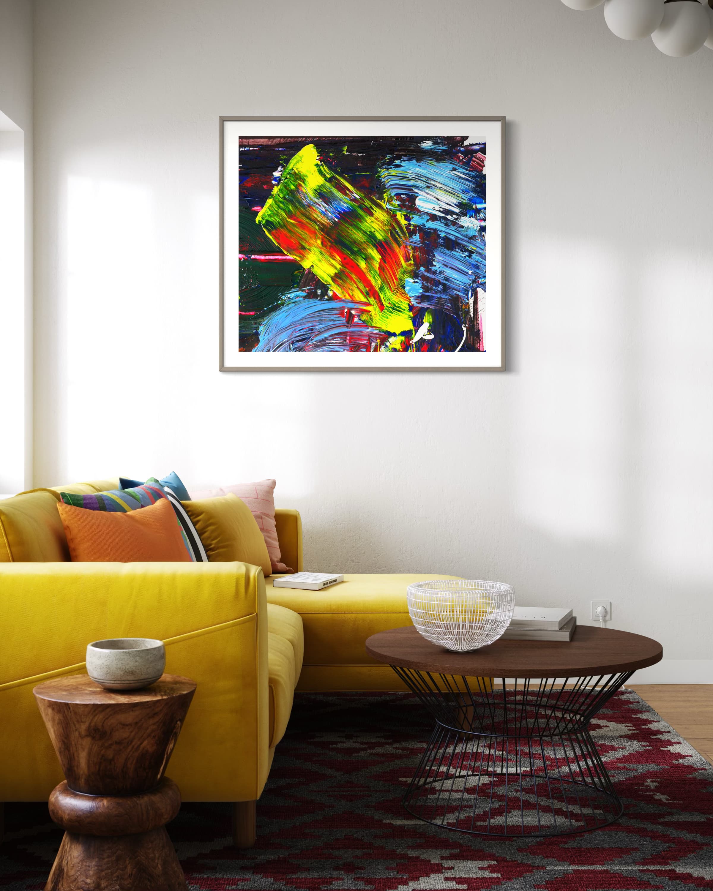Abstract Art: Prismatic Drift