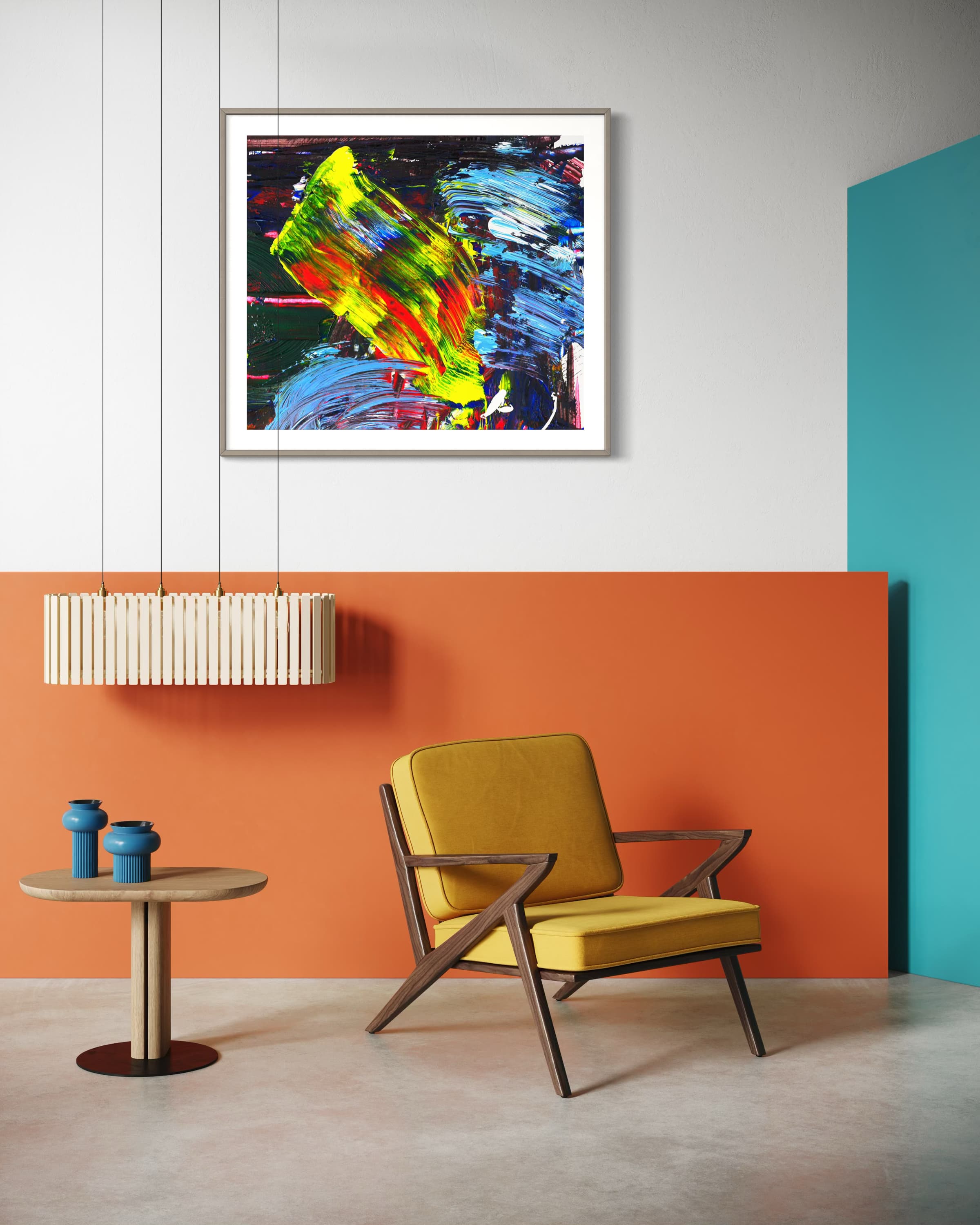 Abstract Art: Celestial Murmur