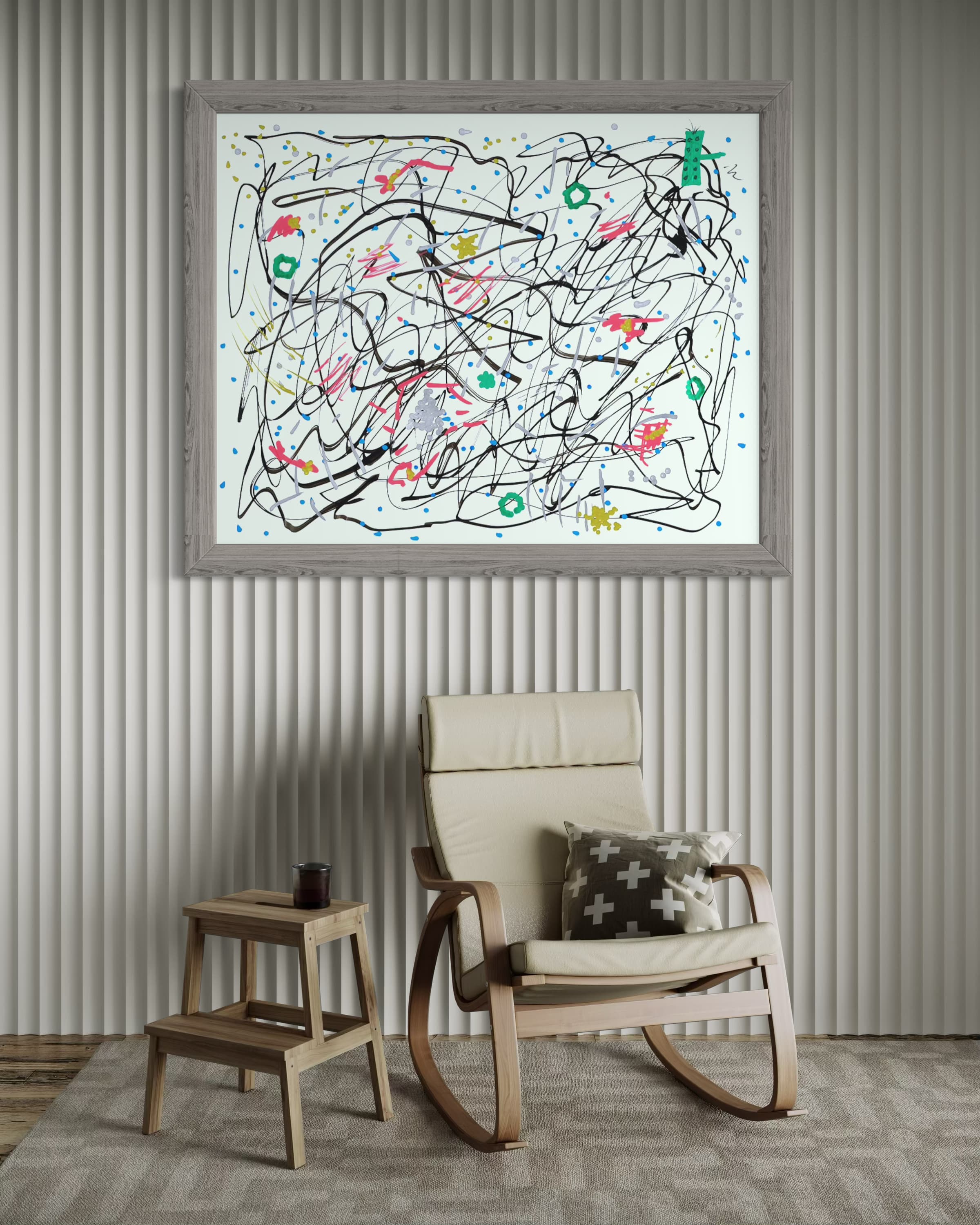 Abstract Art: Ethereal Echo
